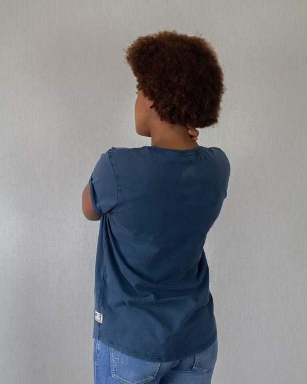 Camiseta Casiopea Híbrida denim