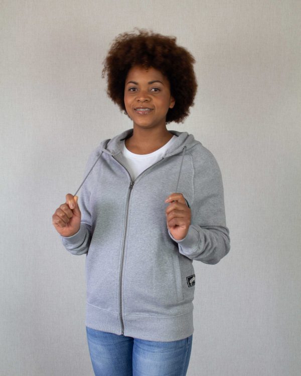 Hoodie Pacamara gris