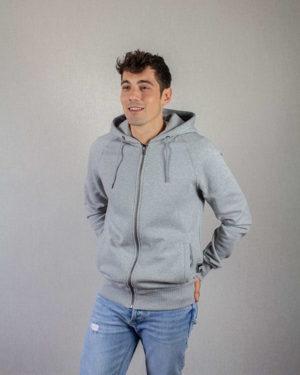 Hoodie Pacamara gris