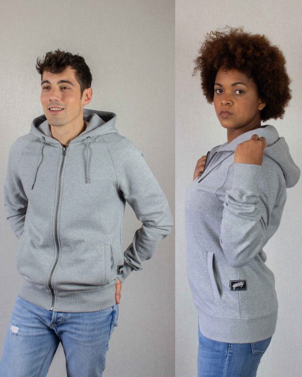 Hoodie Pacamara gris