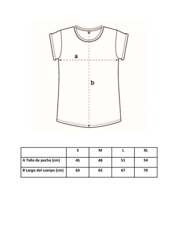 Camiseta Casiopea mango